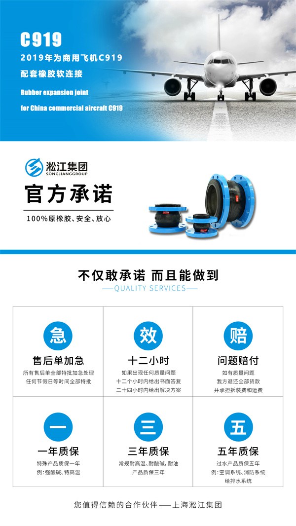 威海变径单波橡胶膨胀节 检测报告